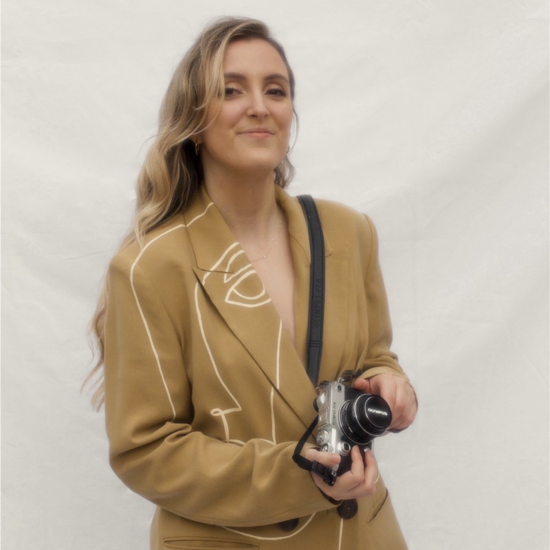 Fotografia d'Aida López, alumni de l'ERAM - UdG