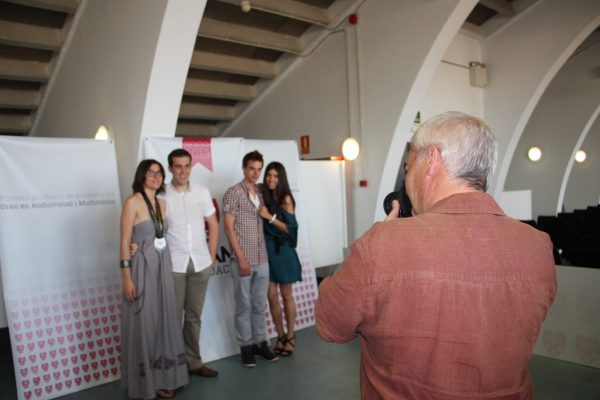 Graduació Grau en Audiovisual i Multimèdia