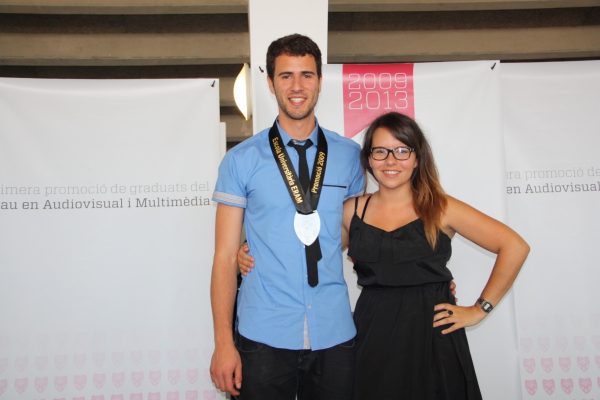 Graduació Grau en Audiovisual i Multimèdia